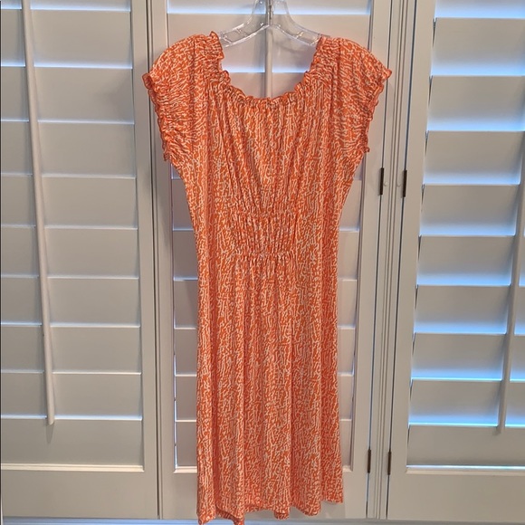 Michael Kors orange and white dress - Picture 7 of 10